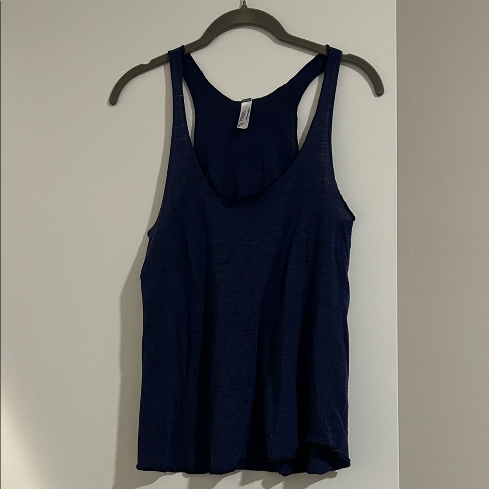American Apparel Navy Women's Tank Top